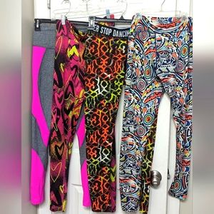 Zumba leggings qty 4